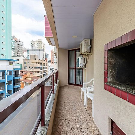 Apto Pe Na Areia Vista Mar Em Meia Praia Evb308 Itapema Exteriér fotografie
